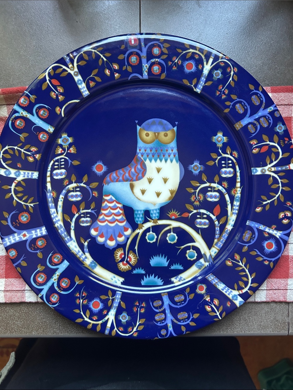 Iittala Taika 30 cm Blue Plate